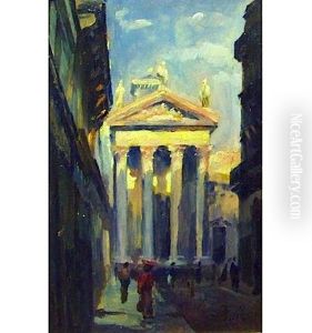 Notre-dame De Lorette, Paris by Boleslas (Boleslaw) Buyko