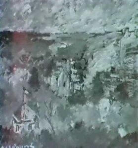 "landschaft Bei Etretat"