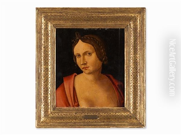 Female Portrait (on Two Joined Parts) - view 1