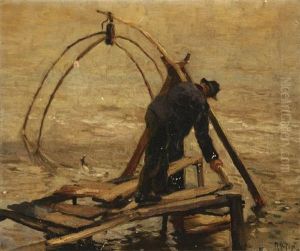 Dip Netfishing by Mathias (Joseph) Alten