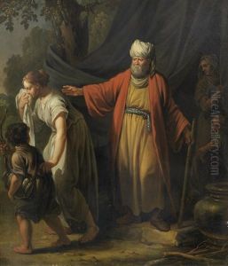 The Banishment Of Hagar by Jacob Buys