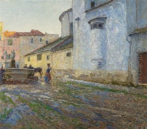 Bordighera (1904) by Georges Leon Ernest Buysse
