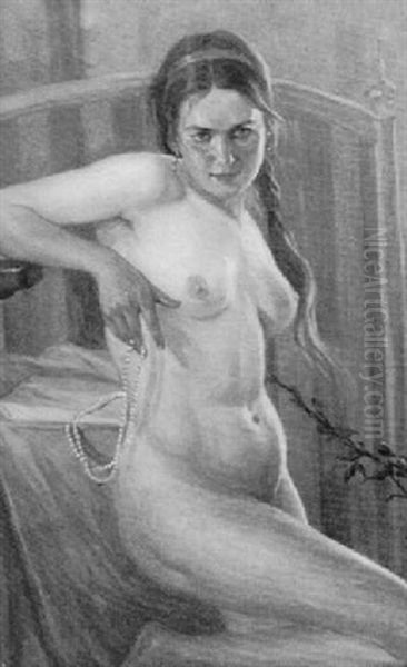 Nude With Flowers - view 1