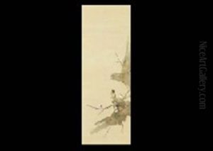 Plum And The Birds by Kimura Buzan