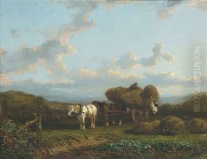 Loading The Haywain by Alfred Eduard Agenor de Bylandt