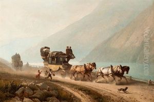 Die Postkutschen by Alfred Eduard Agenor de Bylandt