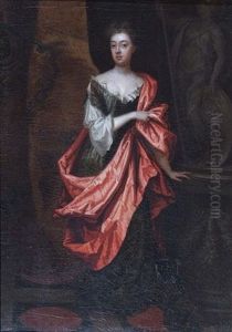 Princess Anne (later Queen) (1665-1714) Holding A Sprig Of Blossom (+ 2 Others; 3 Works)