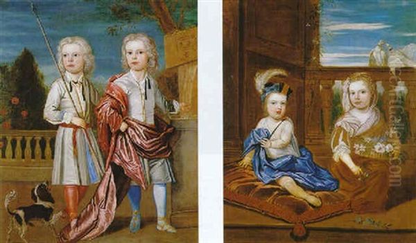 Portrait Of Two Young Boys - view 1