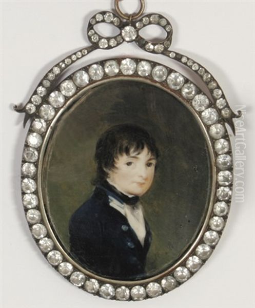 Brustbildnis Eines Jungen Im Dreiviertelprofil Nach Rechts (henry John Peachey?) - view 1