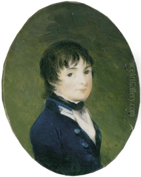 Brustbildnis Eines Jungen Im Dreiviertelprofil Nach Rechts (henry John Peachey?) - view 1