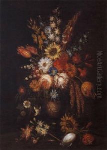 Natura Morta Con Vaso Di Fiori Natura Morta Con Vaso Di Fiori