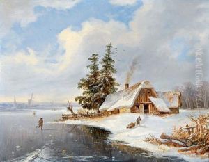 Winterlandschaft by Joseph Altenkopf