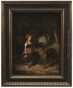 Little Red Riding Hood by Louis Simon Cabaillot Lassalle