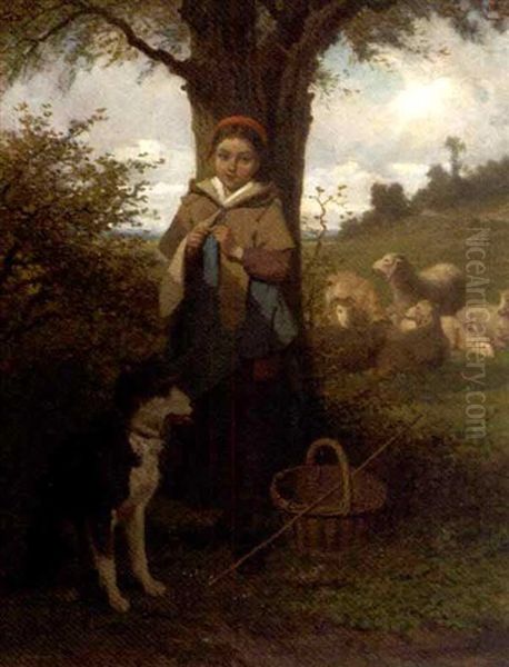 The Young Shepherdess - view 1