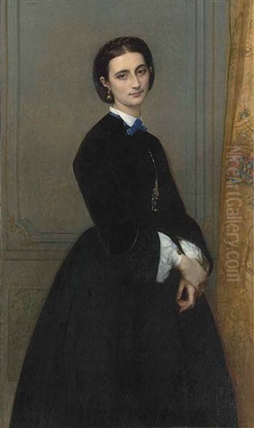 Comtesse Clermont-tonnerre, Nee Victoire De La Tour Du Pin Chambly De La Charce (1836-1915), Lady In Waiting To Princess Maria Clotilde Of Savoy - view 1