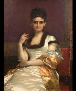 Portrait D'henriette Pereire by Alexandre Cabanel