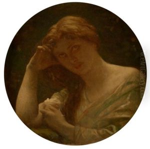 Jeune Femme Meditant by Alexandre Cabanel