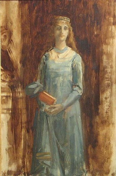 A Standing Female Figure (study) - view 1