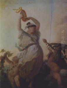 Scene A L'antique by Alexandre Cabanel