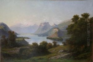 Le Lac D'annecy, Vue Des Hauteur De Talloires