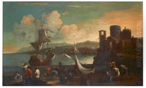 Port Anime De Personnages by Adriaen Van Der Cabel