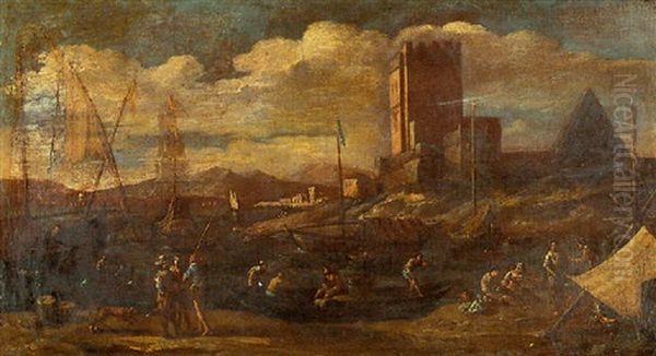 Scene De Port - view 1