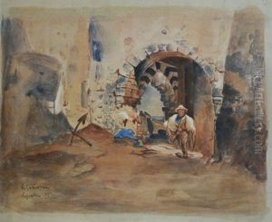 Arco Con Figure by Vincenzo Cabianca