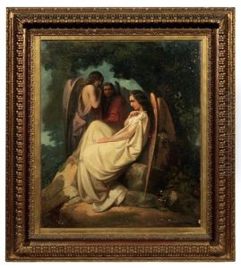 Gruppo Di Angeli by Vincenzo Cabianca