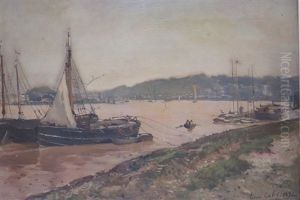 L'estuaire De La Gironde by Louis Alexandre Cabie
