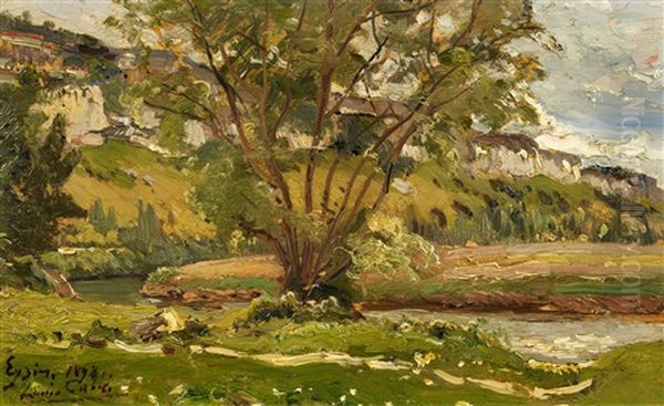 Landschaftsstudie Bei Eysins - view 1