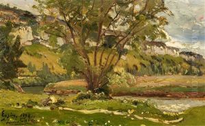 Landschaftsstudie Bei Eysins Landschaftsstudie Bei Eysins