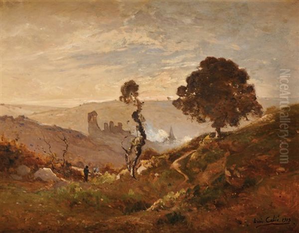 Paysage Aux Ruines - view 1