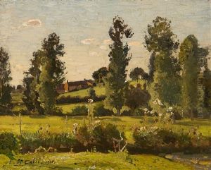 Sommerliche Landschaft by Louis Alexandre Cabie