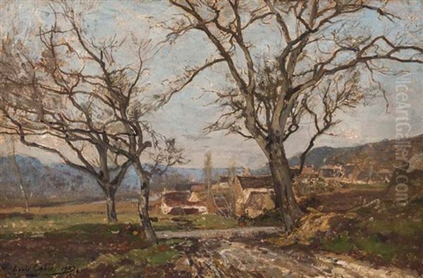 Sommerlandschaft Mit Einem Bauerngehoft Im Hintergrund - view 1