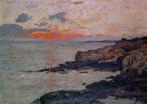 Basse Mer Pres De Royan, Le Soir - view 1