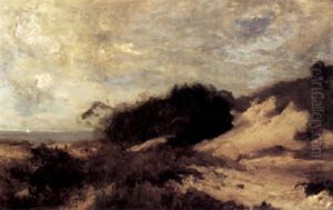 Les Hables A Andernos (geronde) by Louis Alexandre Cabie
