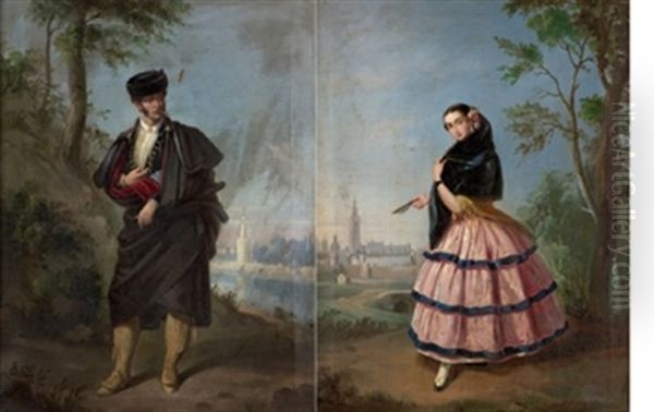 Pareja De Andaluces (pair) - view 1