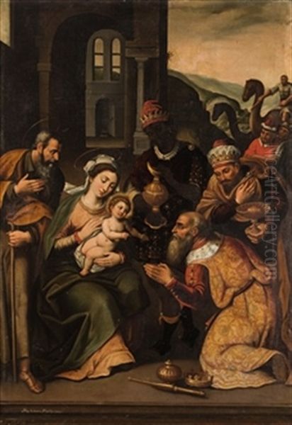 La Adoracion De Los Reyes - view 1