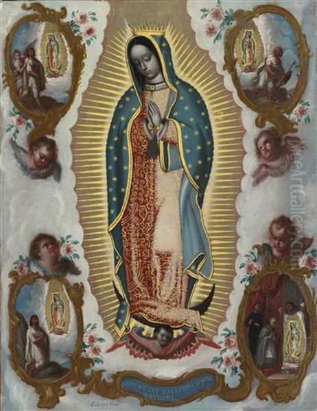 Nuestra Senora De Guadalupe Con Las Apariciones - view 1