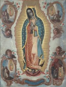 Notre Dame De Guadalupe by Miguel Cabrera