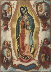 Virgin Of Guadalupe by Miguel Cabrera
