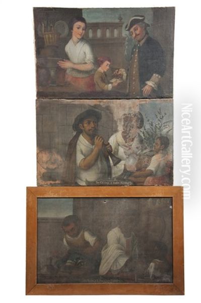 Colloquial Scenes (3 Works) - view 1