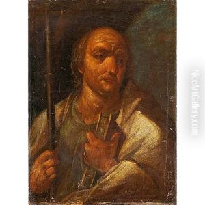 San Mateo (after Hendrick Goltzius) by Miguel Cabrera