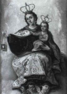 La Virgen De Las Mercedes by Miguel Cabrera