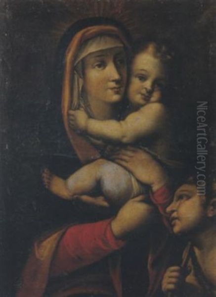 Madonna Con Bambino E San Giovannino - view 1