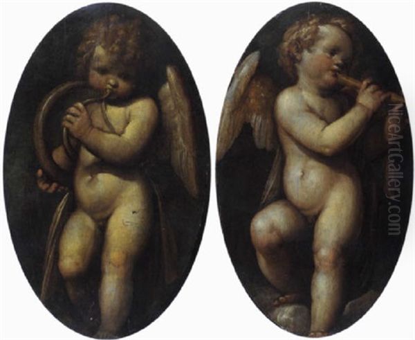 Putto Con Olicorno - view 1