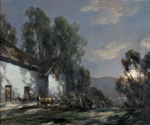 Ferme Au Lever De Lune - view 1