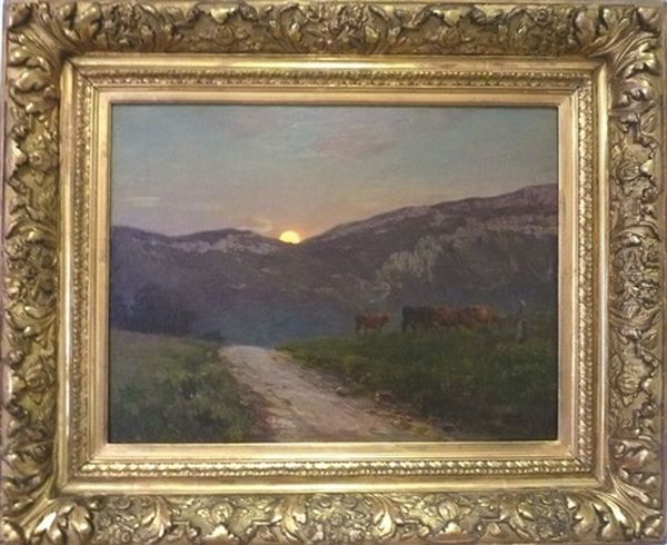 Coucher De Soleil Au Paturage - view 1