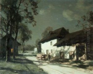 Sur La Route, Nuit Claire by Francois Charles Cachoud