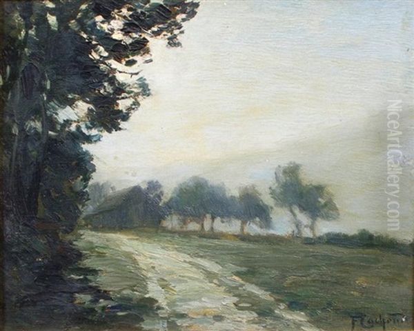 Le Vieux Chemin, Lune Brumeuse - view 1